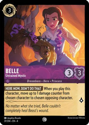 Belle - Untrained Mystic (37/204) - Ursulas Return Cold Foil