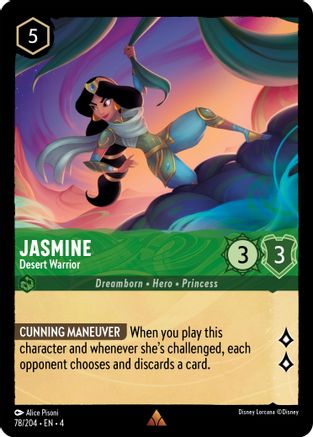 Jasmine - Desert Warrior (78/204) - Ursulas Return - Poke-Collect