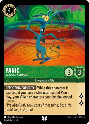 Panic - Immortal Sidekick (82/204) - Ursulas Return Cold Foil - Poke-Collect