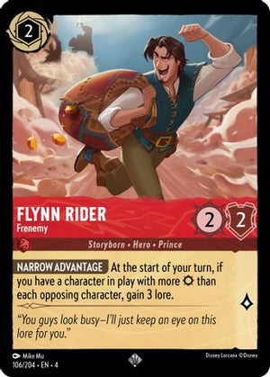 Flynn Rider - Frenemy (106/204) - Ursulas Return Cold Foil