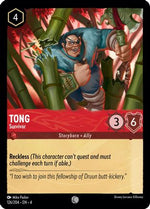 Tong - Survivor (126/204) - Ursulas Return Cold Foil - Poke-Collect