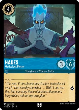 Hades - Meticulous Plotter (145/204) - Ursulas Return Cold Foil