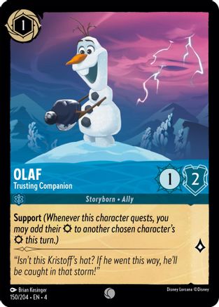 Olaf - Trusting Companion (150/204) - Ursulas Return Cold Foil