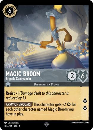 Magic Broom - Brigade Commander (186/204) - Ursulas Return Cold Foil