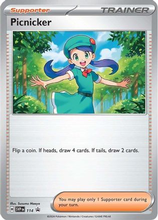 Picnicker - 114 114 - SV Scarlet & Violet Promo Cards - Poke-Collect
