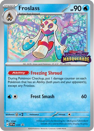 Froslass - 117 117 - SV Scarlet & Violet Promo Cards Holofoil - Poke-Collect