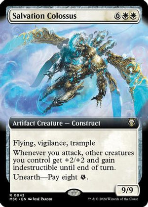 Salvation Colossus (Extended Art) (Ripple Foil) (M3C-043) - Modern Horizons 3 Commander Foil - Poke-Collect