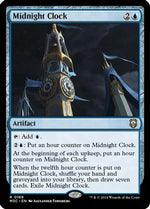 Midnight Clock (Ripple Foil) (M3C-189) - Modern Horizons 3 Commander Foil - Poke-Collect