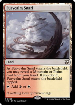 Furycalm Snarl (Ripple Foil) (M3C-345) - Modern Horizons 3 Commander Foil - Poke-Collect