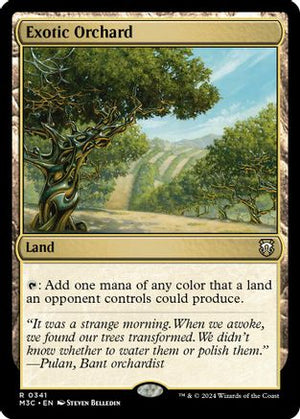 Exotic Orchard (Ripple Foil) (M3C-341) - Modern Horizons 3 Commander Foil - Poke-Collect