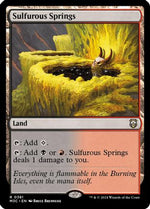 Sulfurous Springs (Ripple Foil) (M3C-381) - Modern Horizons 3 Commander Foil - Poke-Collect