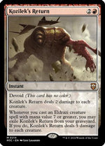 Kozilek's Return (Ripple Foil) (M3C-214) - Modern Horizons 3 Commander Foil - Poke-Collect