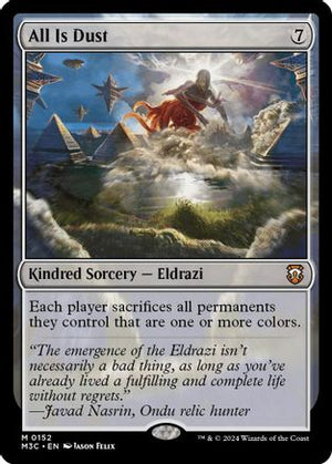All Is Dust (Ripple Foil) (M3C-152) - Modern Horizons 3 Commander Foil - Poke-Collect