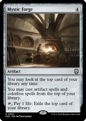 Mystic Forge (Ripple Foil) (M3C-302) - Modern Horizons 3 Commander Foil - Poke-Collect