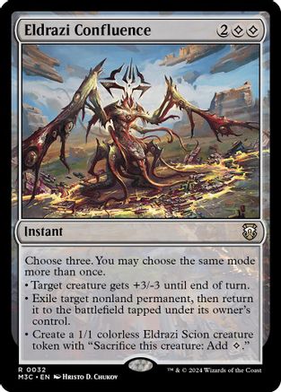 Eldrazi Confluence (Ripple Foil) (M3C-032) - Modern Horizons 3 Commander Foil - Poke-Collect