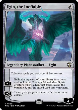Ugin, the Ineffable (Ripple Foil) (M3C-160) - Modern Horizons 3 Commander Foil - Poke-Collect