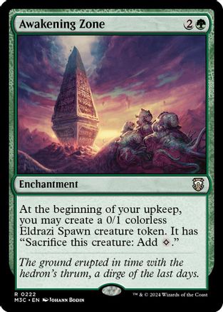 Awakening Zone (Ripple Foil) (M3C-222) - Modern Horizons 3 Commander Foil - Poke-Collect