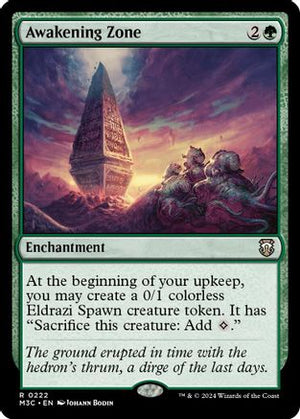 Awakening Zone (Ripple Foil) (M3C-222) - Modern Horizons 3 Commander Foil - Poke-Collect