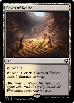 Caves of Koilos (Ripple Foil) (M3C-328) - Modern Horizons 3 Commander Foil - Poke-Collect