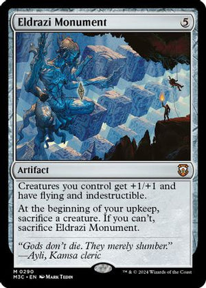 Eldrazi Monument (Ripple Foil) (M3C-290) - Modern Horizons 3 Commander Foil - Poke-Collect