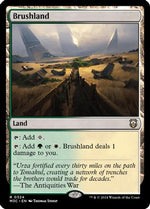 Brushland (Ripple Foil) (M3C-324) - Modern Horizons 3 Commander Foil - Poke-Collect