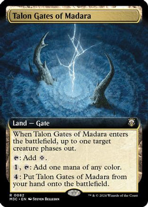 Talon Gates of Madara (Extended Art) (Ripple Foil) (M3C-082) - Modern Horizons 3 Commander Foil - Poke-Collect