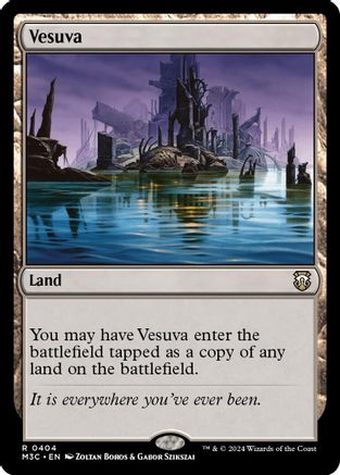 Vesuva (Ripple Foil) (M3C-404) - Modern Horizons 3 Commander Foil - Poke-Collect