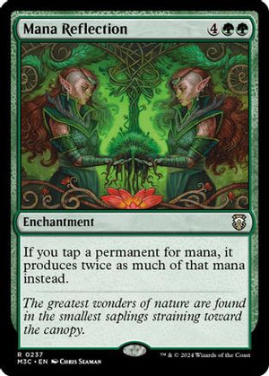 Mana Reflection (Ripple Foil) (M3C-237) - Modern Horizons 3 Commander Foil - Poke-Collect