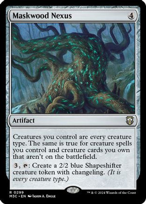 Maskwood Nexus (Ripple Foil) (M3C-299) - Modern Horizons 3 Commander Foil - Poke-Collect