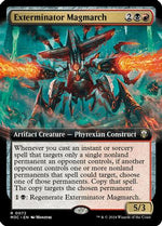 Exterminator Magmarch (Extended Art) (Ripple Foil) (M3C-072) - Modern Horizons 3 Commander Foil - Poke-Collect