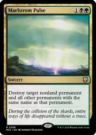Maelstrom Pulse (Ripple Foil) (M3C-269) - Modern Horizons 3 Commander Foil - Poke-Collect
