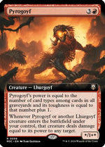 Pyrogoyf (Extended Art) (Ripple Foil) (M3C-059) - Modern Horizons 3 Commander Foil - Poke-Collect