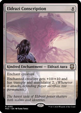 Eldrazi Conscription (Ripple Foil) (M3C-155) - Modern Horizons 3 Commander Foil - Poke-Collect