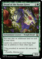 Dryad of the Ilysian Grove (Ripple Foil) (M3C-225) - Modern Horizons 3 Commander Foil - Poke-Collect