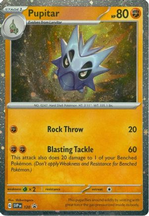 Pupitar - 120 120 - SV Scarlet & Violet Promo Cards Holofoil - Poke-Collect