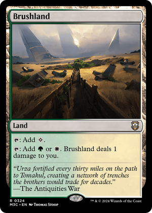 Brushland (M3C-324) - Modern Horizons 3 Commander - Poke-Collect