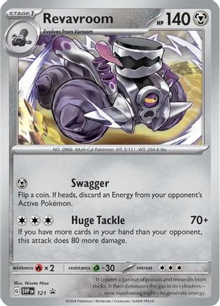 Revavroom - 121 121 - SV Scarlet & Violet Promo Cards Holofoil - Poke-Collect