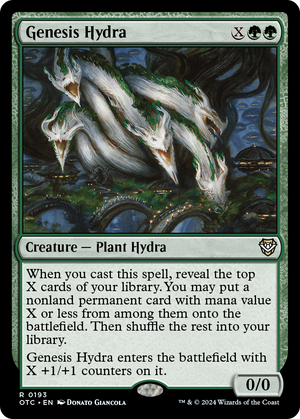 Genesis Hydra (OTC-193) - Outlaws of Thunder Junction Commander - Poke-Collect