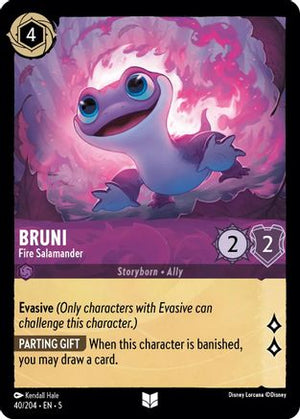 Bruni - Fire Salamander (40/204) - Shimmering Skies Cold Foil