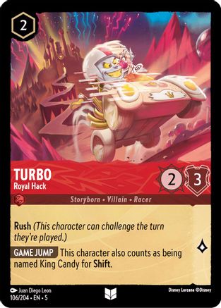 Turbo - Royal Hack (106/204) - Shimmering Skies Cold Foil