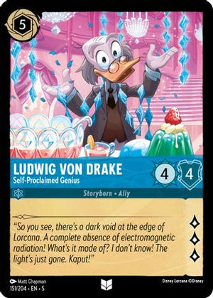 Ludwig Von Drake - Self-Proclaimed Genius (151/204) - Shimmering Skies