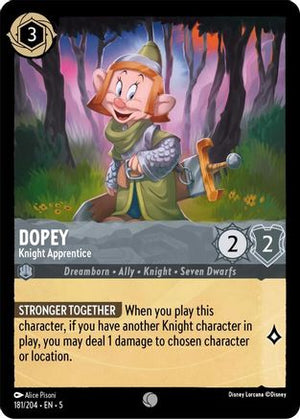 Dopey - Knight Apprentice (186/204) - Shimmering Skies