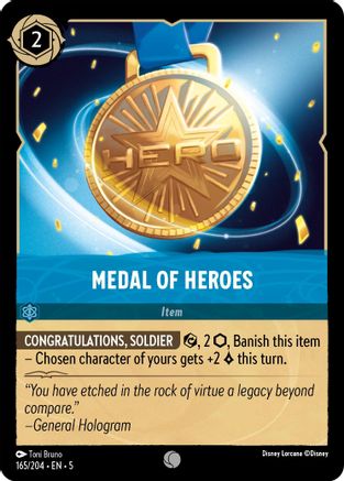Medal of Heroes (165/204) - Shimmering Skies - Poke-Collect