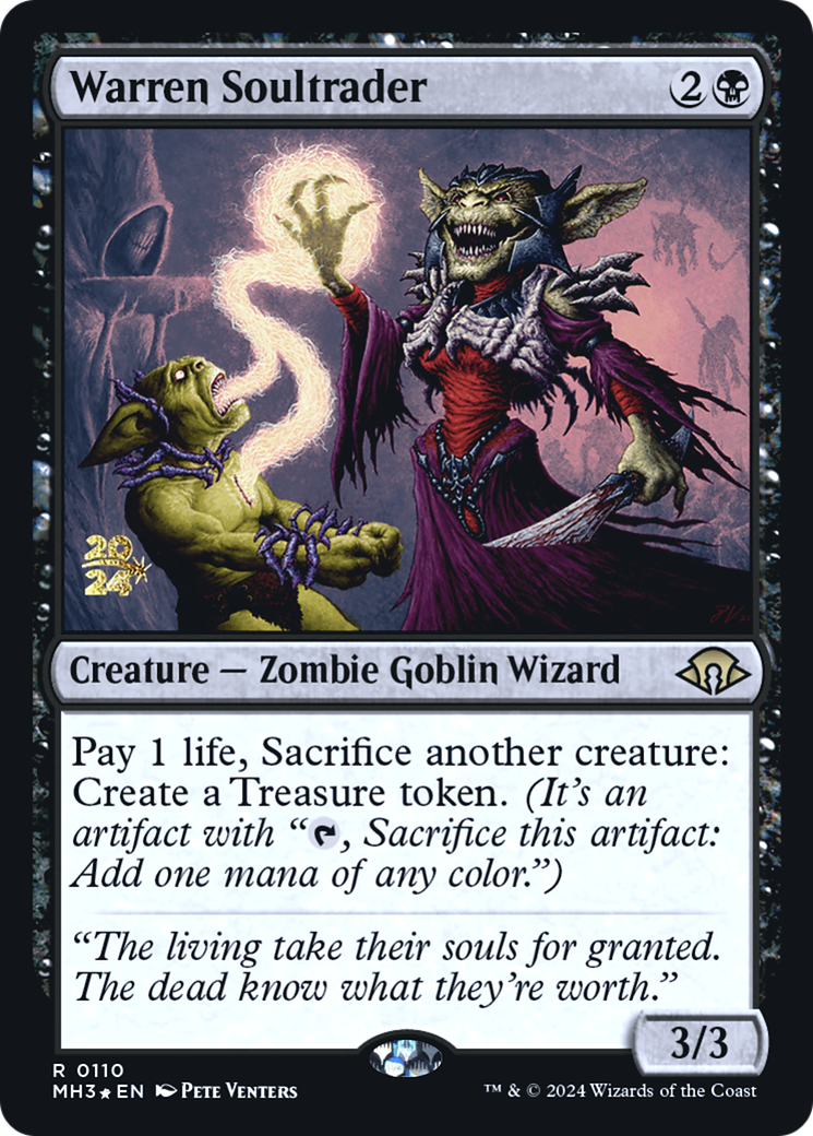 Warren Soultrader (PRE-110) - Modern Horizons 3 Promos Foil - Poke-Collect