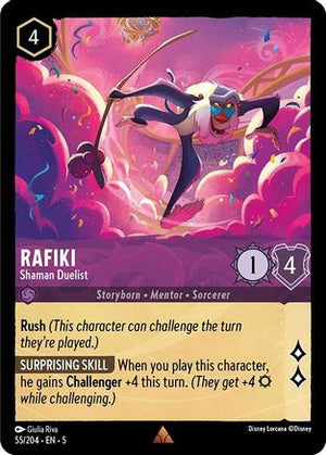 Rafiki - Shaman Duelist (55/204) - Shimmering Skies