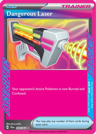 Dangerous Laser 58 - SV Shrouded Fable Holofoil - Poke-Collect