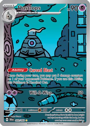 Dusclops - 069/064 69 - SV Shrouded Fable Holofoil - Poke-Collect