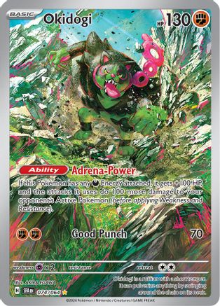 Okidogi 74 - SV Shrouded Fable Holofoil - Poke-Collect