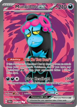 Munkidori ex - 083/064 83 - SV Shrouded Fable Holofoil - Poke-Collect