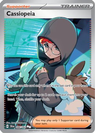 Cassiopeia - 086/064 86 - SV Shrouded Fable Holofoil - Poke-Collect